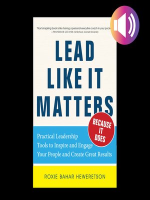 cover image of Lead Like it Matters...Because it Does